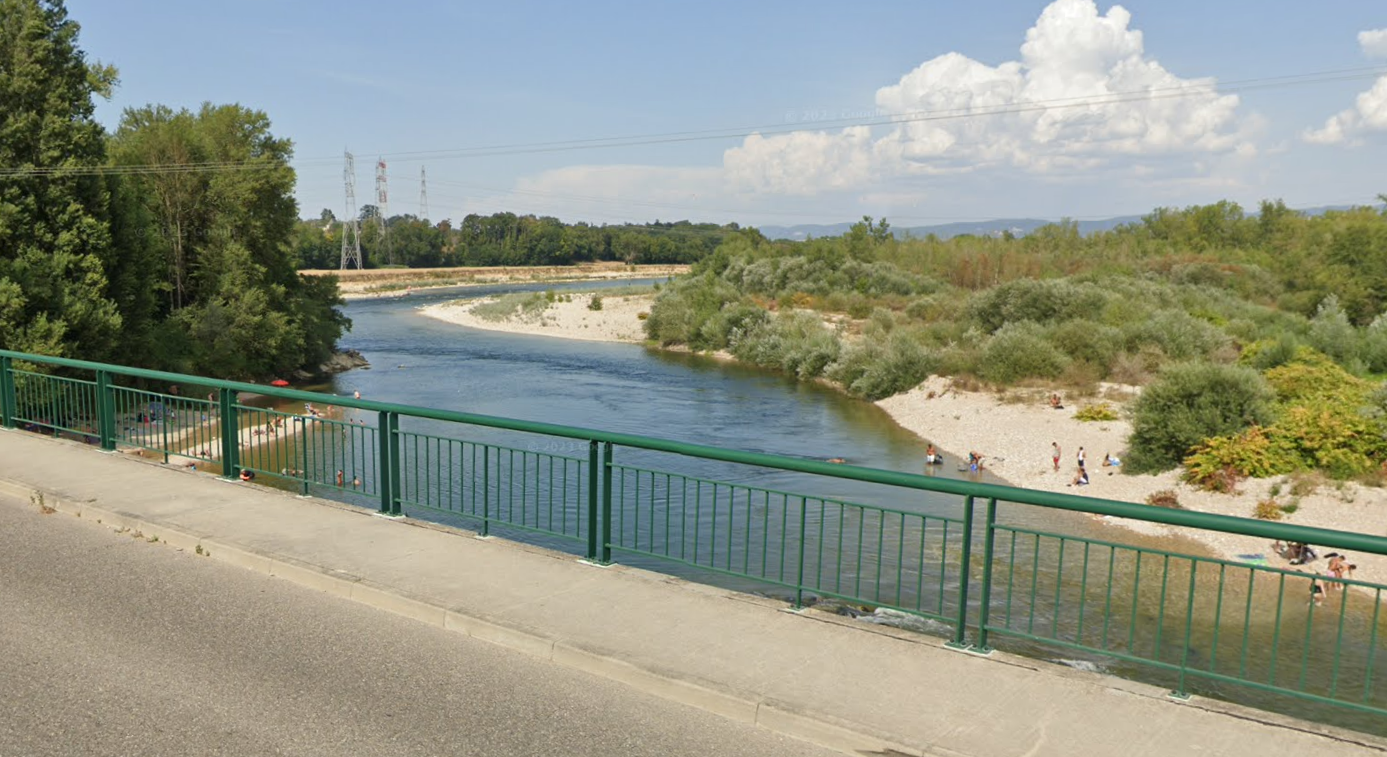 Plage port galland — Saint-Maurice-de-Gourdans