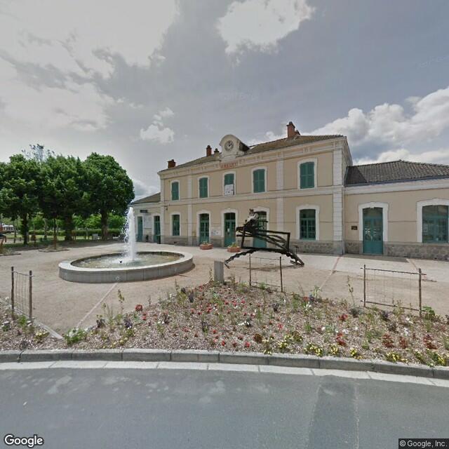 arrière de la gare d ambert — Ambert