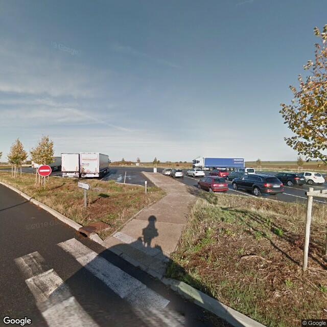 Parking routier — Laffaux